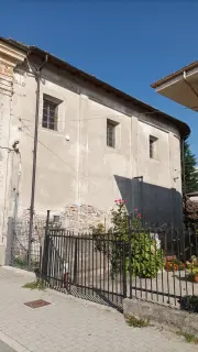 Fianco e abside - Cappella di San Rocco a Borgo San Dalmazzo
