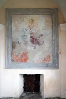 Madonna col Bambino, cappella laterale - Parrocchiale di Sant'Antonio Abate a AmenoFrazione Vacciago