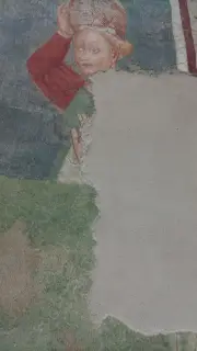 Affresco - Parrocchiale di Sant'Antonio Abate a AmenoFrazione Vacciago