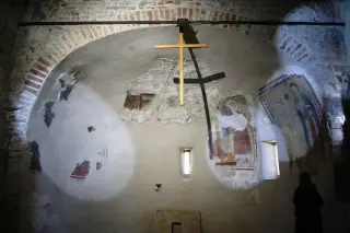 Catino absidale - Chiesa dei Santi Pietro e Paolo a BollengoFrazione Pessano