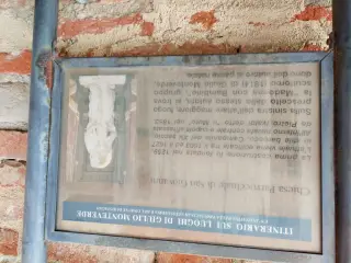 Pannello illustrativo - Parrocchiale di San Giovanni Battista a Bistagno