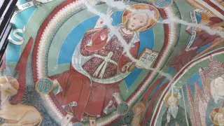 Cristo in Mandorla - Cappella della Madonna del Ponte a BoccioletoFrazione Fervento