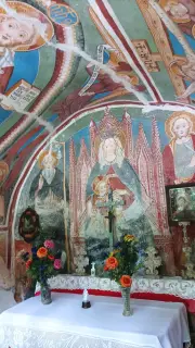 Madonna col Bambino - Cappella della Madonna del Ponte a BoccioletoFrazione Fervento