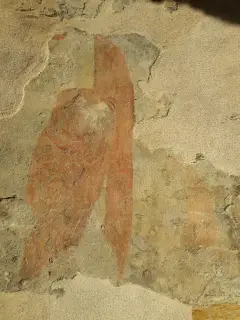 Resti affresco - Resti Della Chiesa del Gesion o Gesiun a Piverone