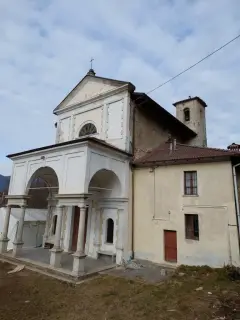 Fianco e campanile - Oratorio di San Gaudenzio a BorgosesiaFrazione Bettole
