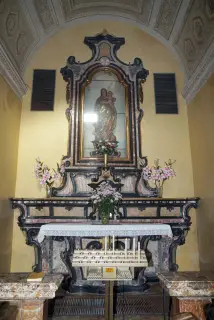 Statua Madonna col Bambino - Parrocchiale di Santa Maria Assunta a Borgo Ticino