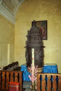 Fonte battesimale - Parrocchiale di Santa Maria Assunta a Borgo Ticino