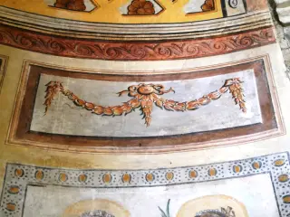 Catino absidale dettaglio - Chiesa di San Giovanni delle Conche a CalamandranaFrazione Valle San Giovanni