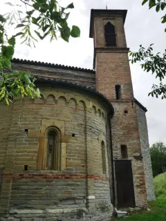 Campanile e abside - Chiesa di San Giovanni delle Conche a CalamandranaFrazione Valle San Giovanni