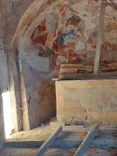 Affreschi absidali - Pieve di Santa Maria a Chiusano d'Asti