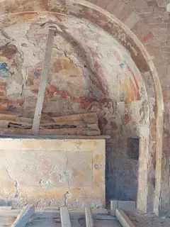 Affreschi absidali - Pieve di Santa Maria a Chiusano d'Asti