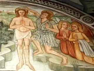 Affreschi - Chiesa Cimiteriale di San Giovanni Battista a Roccaverano