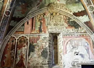 Affreschi - Chiesa Cimiteriale di San Giovanni Battista a Roccaverano