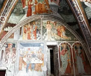 Affreschi - Chiesa Cimiteriale di San Giovanni Battista a Roccaverano
