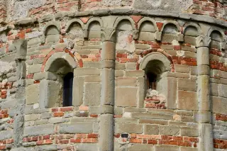 Abside Dettagli - Chiesa di San Lorenzo a Mombello di TorinoFrazione Barbaso