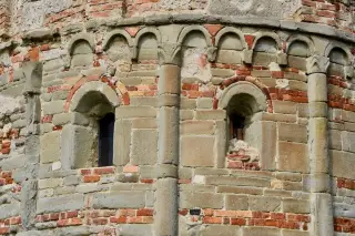Abside Dettagli - Chiesa di San Lorenzo a Mombello di TorinoFrazione Barbaso
