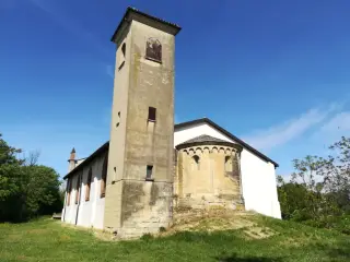 Abside e campanile - Chiesa della Madonna dei Monti a Ottiglio