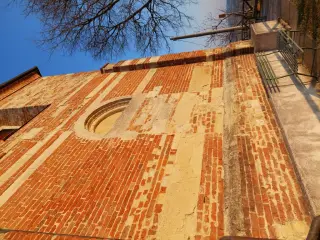 Ex facciata - Parrocchiale dei Santi Vittore e Corona a PenangoFrazione Cioccaro