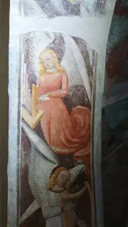 Angeli musicanti - Cappella di Santa Lucia Alle Vigne a PineroloFrazione Costagrande Santa Lucia