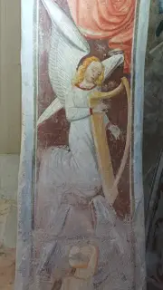 Angeli musicanti - Cappella di Santa Lucia Alle Vigne a PineroloFrazione Costagrande Santa Lucia