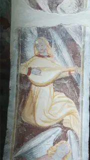 Angeli musicanti - Cappella di Santa Lucia Alle Vigne a PineroloFrazione Costagrande Santa Lucia