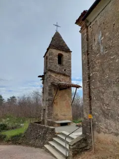 Campanile - Chiesa dei Santi Gervasio e Protasio a CumianaFrazione Costa