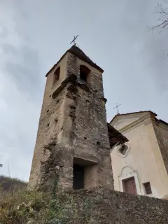 Campanile - Chiesa dei Santi Gervasio e Protasio a CumianaFrazione Costa