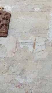 Tracce di affresco - Chiesa della Madonna della Neve a Castell'Alfero