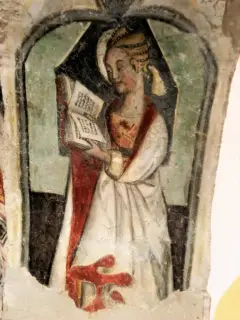 Affresco - Cappella di San Sebastiano a Monterosso Grana