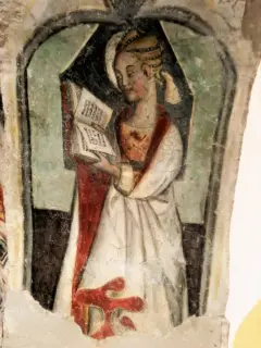 Affresco - Cappella di San Sebastiano a Monterosso Grana