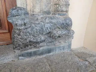 Leone stiloforo - Parrocchiale di San Biagio a Nonio