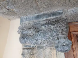 Leone stiloforo - Parrocchiale di San Biagio a Nonio