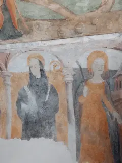 Affresco - Cappella della Madonna delle Grazie a BussolenoFrazione Foresto