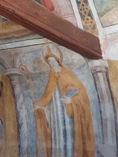 Affresco - Cappella della Madonna delle Grazie a BussolenoFrazione Foresto