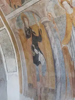 Affresco - Cappella della Madonna delle Grazie a BussolenoFrazione Foresto