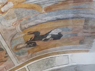 Affresco - Cappella della Madonna delle Grazie a BussolenoFrazione Foresto