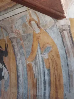Affresco - Cappella della Madonna delle Grazie a BussolenoFrazione Foresto