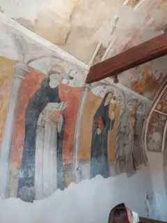 Affresco - Cappella della Madonna delle Grazie a BussolenoFrazione Foresto