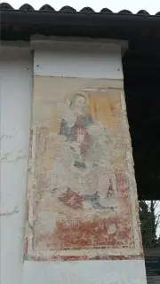 Madonna col Bambino - Cappella di San Sebastiano a Busca