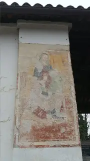 Madonna col Bambino - Cappella di San Sebastiano a Busca