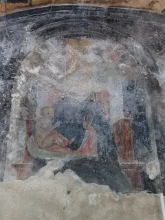 Madonna col Bambino - Cappella di San Rocco a Brossasco