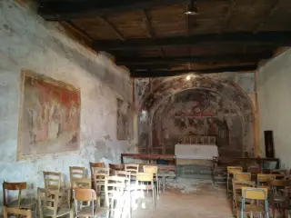 Interno - Chiesa Cimiteriale di San Salvatore a Caltignaga