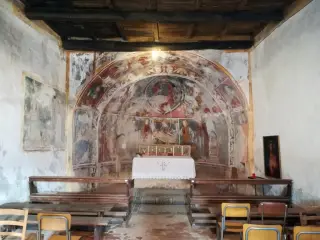Interno - Chiesa Cimiteriale di San Salvatore a Caltignaga