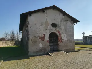 Facciata - Chiesa Cimiteriale dei Santi Nazario e Celso a CaltignagaFrazione Sologno