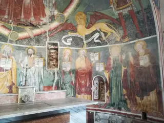 Teoria di santi - Chiesa Cimiteriale dei Santi Nazario e Celso a CaltignagaFrazione Sologno