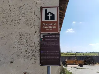 Pannello ilustrativo - Oratorio di San Biagio a Cameri