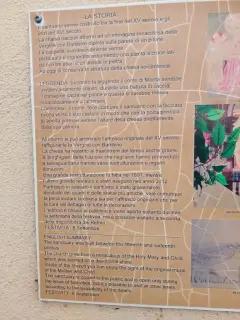 Pannello illustrativo - Chiesa della Madonna di Loreto a Canale