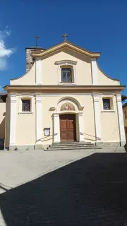 Facciata - Parrocchiale di San Lorenzo a Canischio