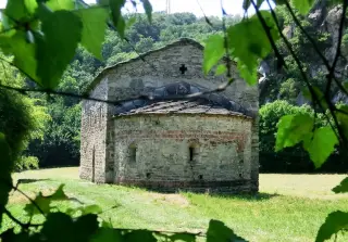 Abside - Cappella di San Valeriano (1) a Borgone Susa