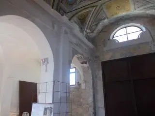Sottarchi quinta e sesta campata Sud odierna - Ex Chiesa dei Santi Pietro e Paolo a Caraglio